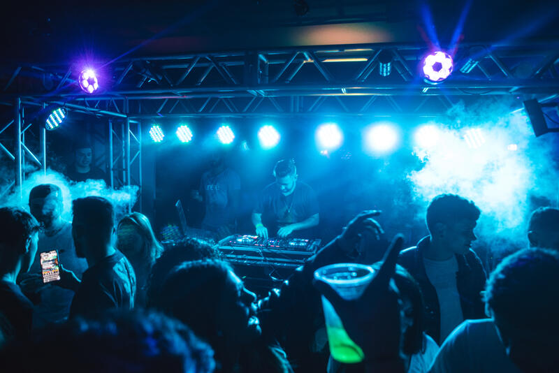 Foto de evento do DJ Laroca